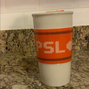 Team PSL starbucks travel mug